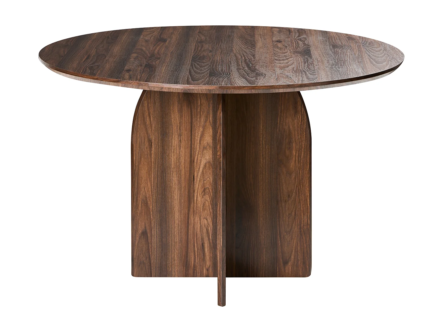 Table de repas YARRA Marron foncé 120 cm 120 cm