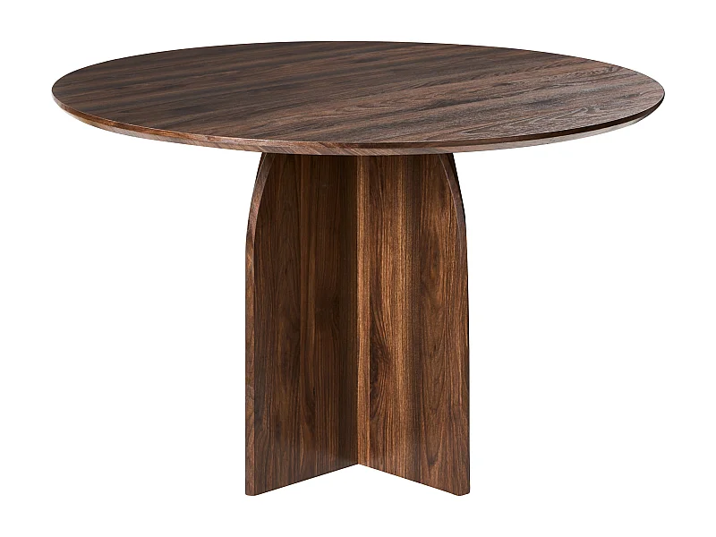 Table de repas YARRA Marron foncé 120 cm 120 cm