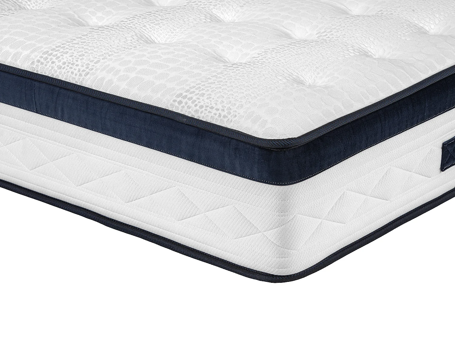 Ensemble 180 x 200 cm sommier tapissier + matelas ressorts ensachés 5 zones coutil rafraichissant ép.28cm - KOROVOU de YSMÉE