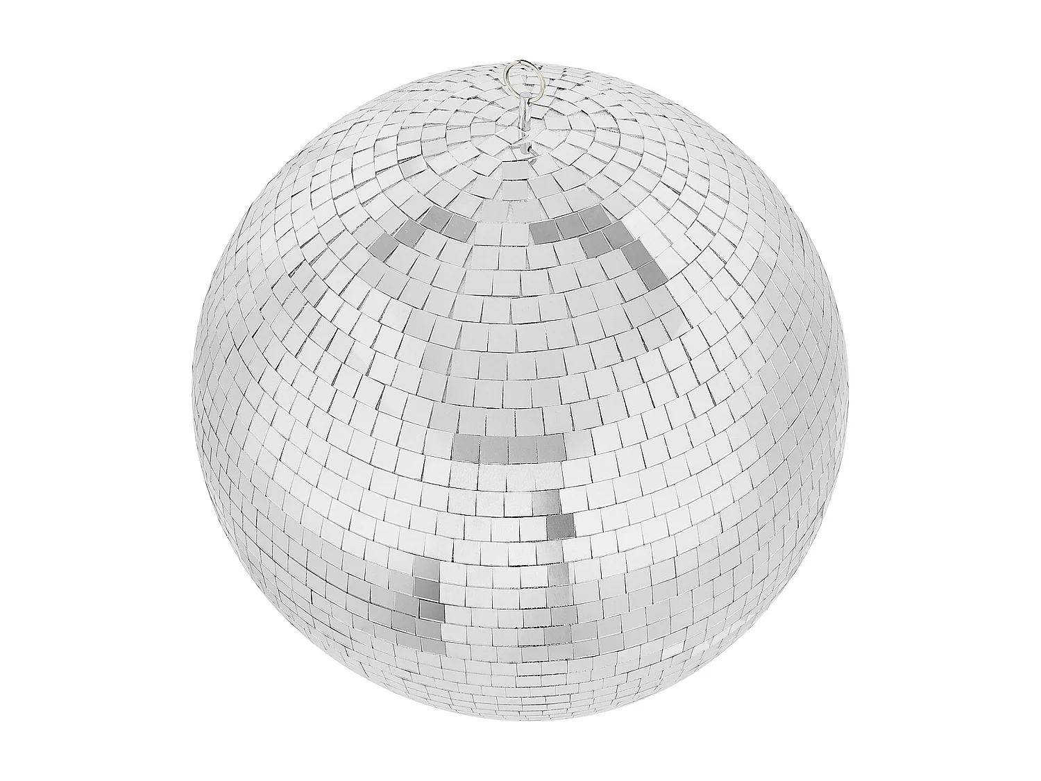 Boule Disco Miroir SucceBuy de 30 cm avec Anneau de Suspension pour Fêtes, Décoration Idéale pour DJ Club, Mariages, Anniversaires, Noël