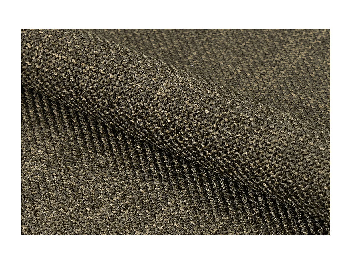 Edina chaise de salle à manger tissu vert.