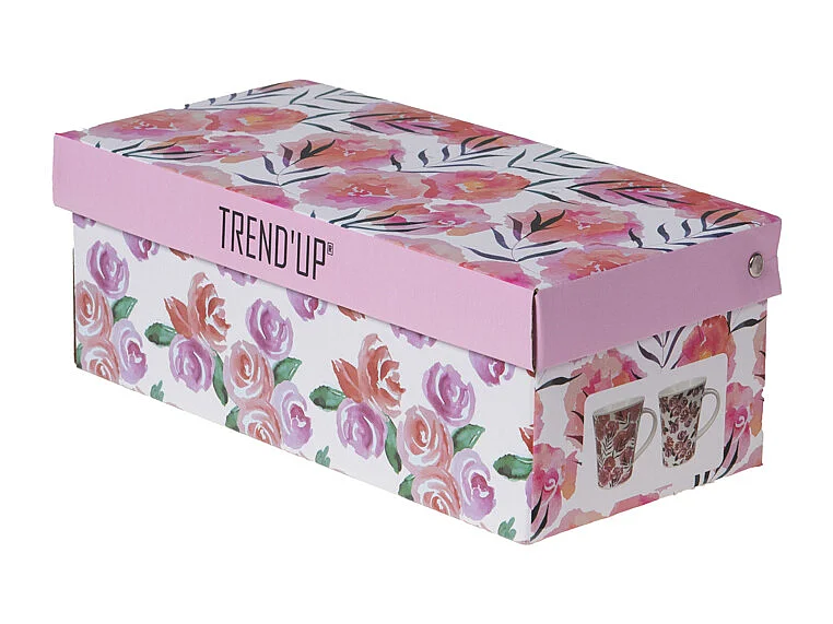 Coffret de 2 mugs Rosalia 39 cl
