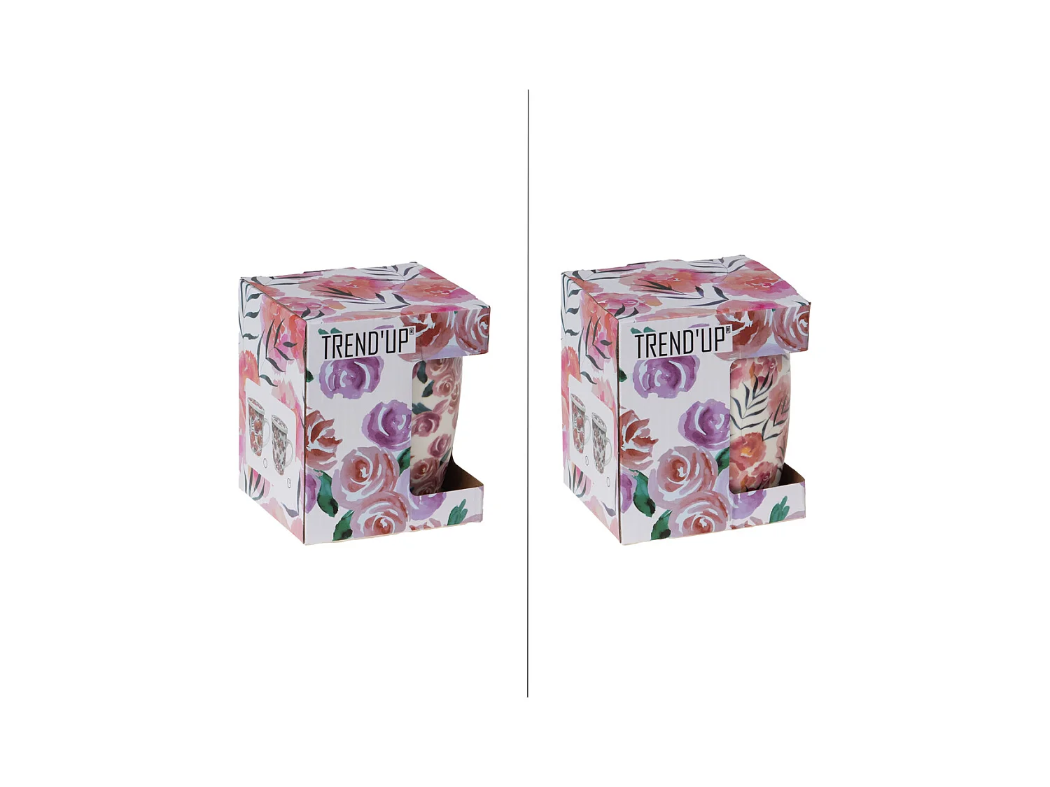 Coffret tisanière avec filtre Rosalia 36 cl (lot de 2)