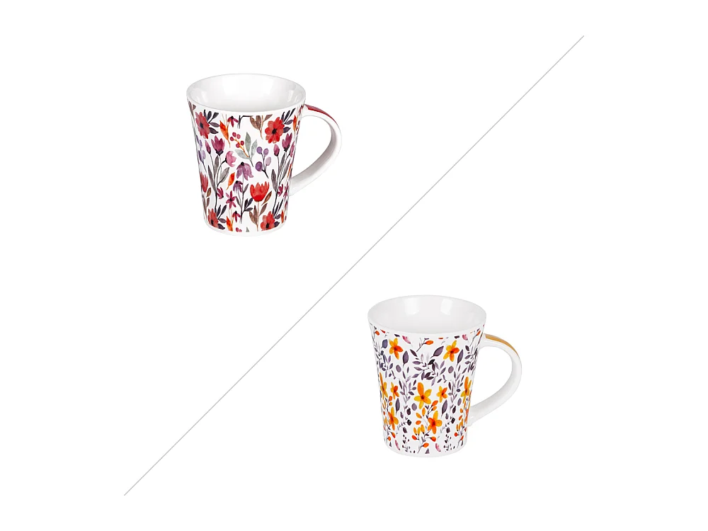 Coffret de 2 mugs Blossia 39 cl