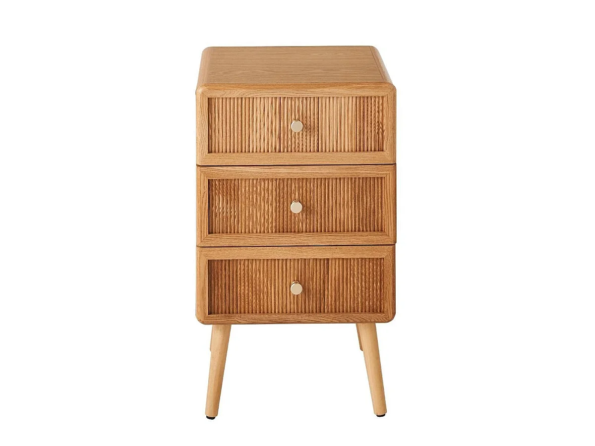 Cômoda de 3 gavetas com frentes laminadas H71 cm - AVA