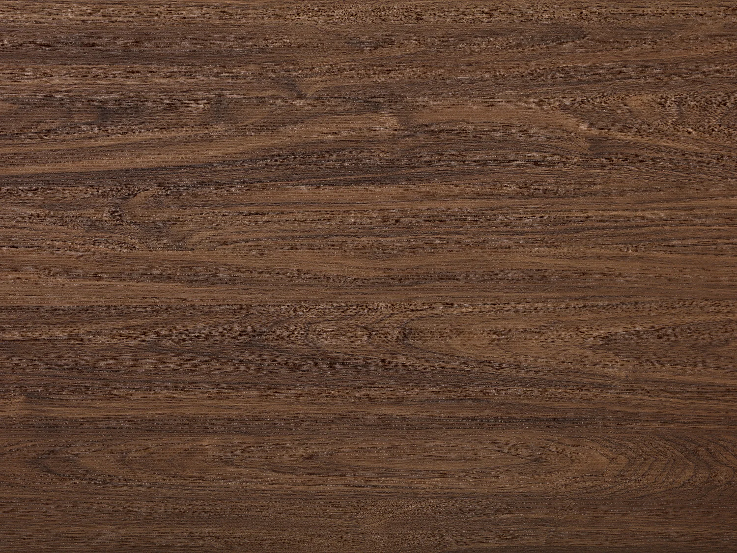 Table à manger extensible 4 à 12 personnes en MDF - Naturel foncé - SIDRINA