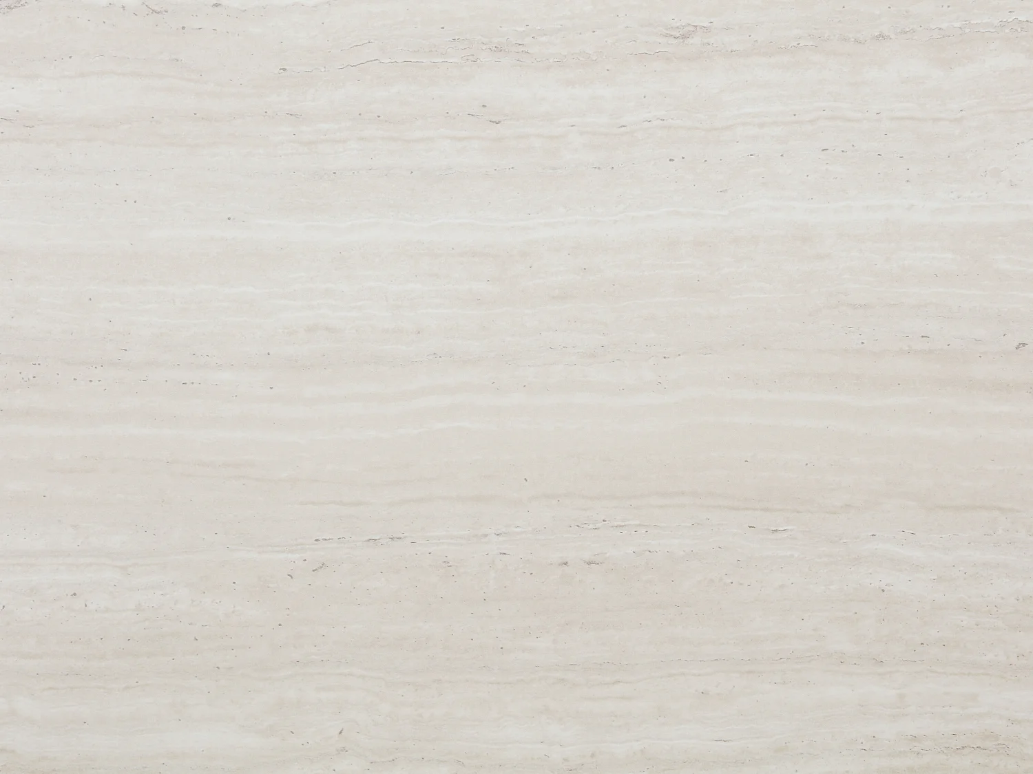 Table à manger extensible 2 à 12 personnes en MDF et acier - Effet travertin beige et blanc - FIRELA