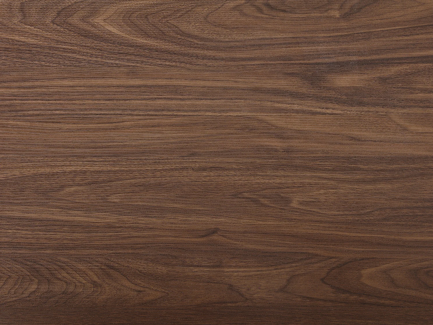 Table à manger extensible 2 à 12 personnes en MDF et acier - Naturel foncé et noir - FIRELA