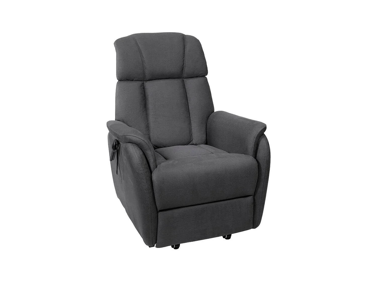 Fauteuil relax releveur tissu polyester gris - SPAZIO