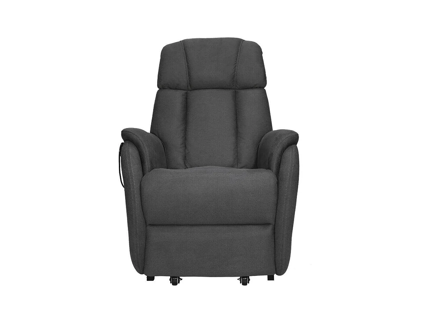 Fauteuil relax releveur tissu polyester gris - SPAZIO