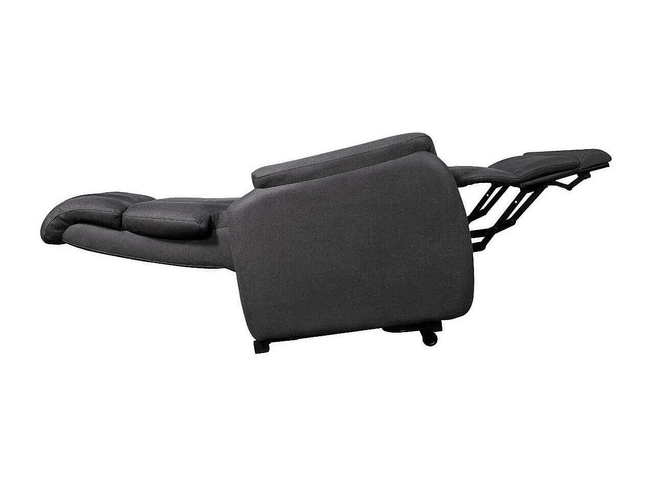 Fauteuil relax releveur tissu polyester gris - SPAZIO