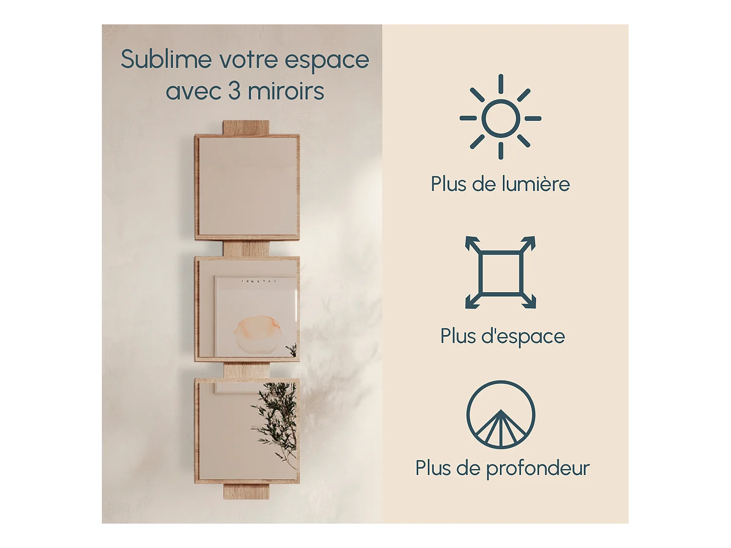 Meuble d'entrée pour Hall d'entrée Couloir en Sonoma 99,5x22x145cm Neo