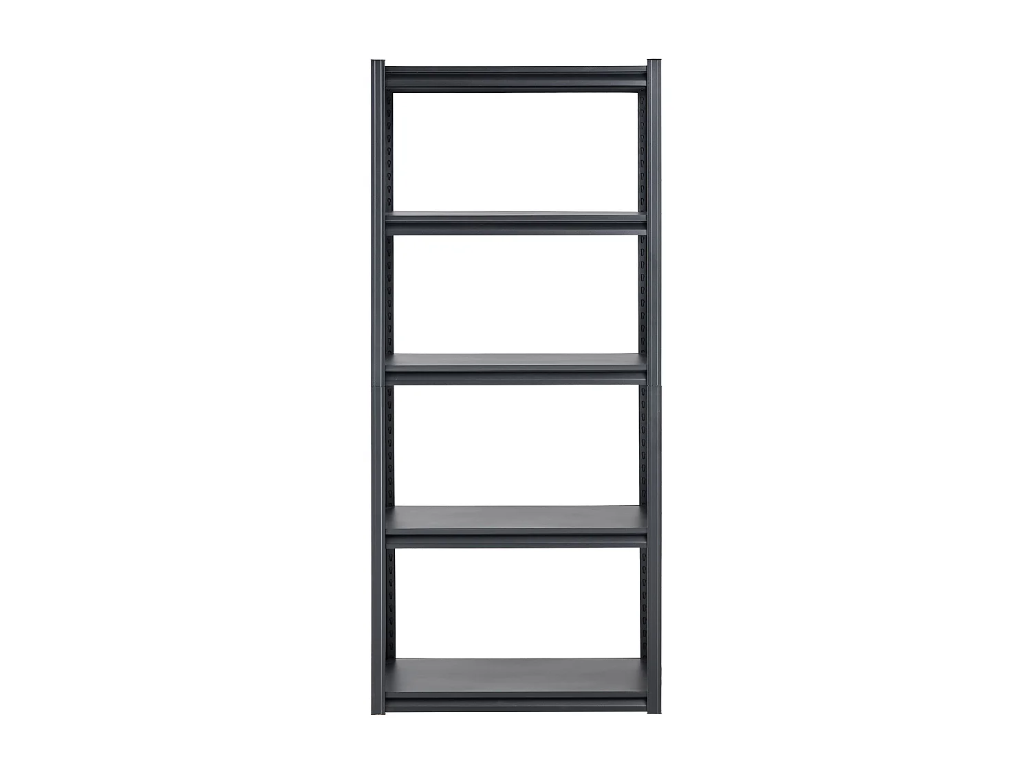 Scaffalature Metalliche per Garage SucceBuy Scaffali per Garage a 5 Ripiani, 46 cm P x 81 cm L x 183 cm A