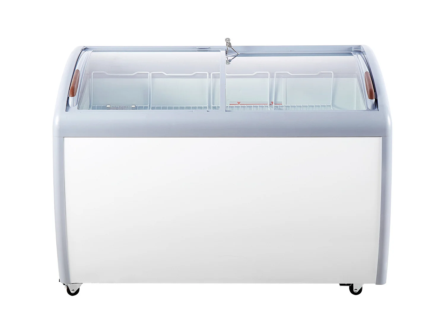 Vitrine Réfrigérée à Crème Glacée SucceBuy Vitrine à Glaces Gelato Commerciale 362L