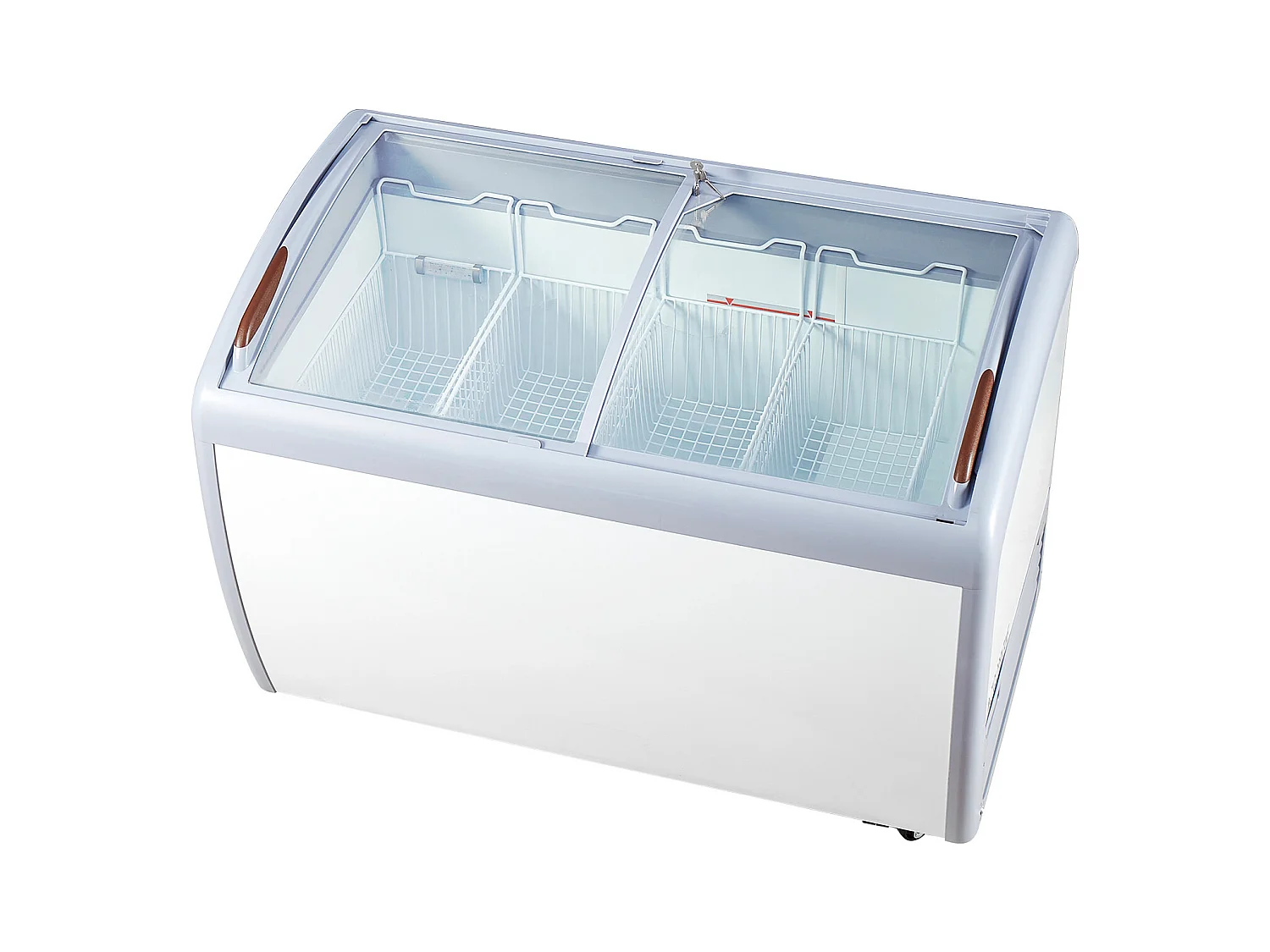 Vitrine Réfrigérée à Crème Glacée SucceBuy Vitrine à Glaces Gelato Commerciale 362L