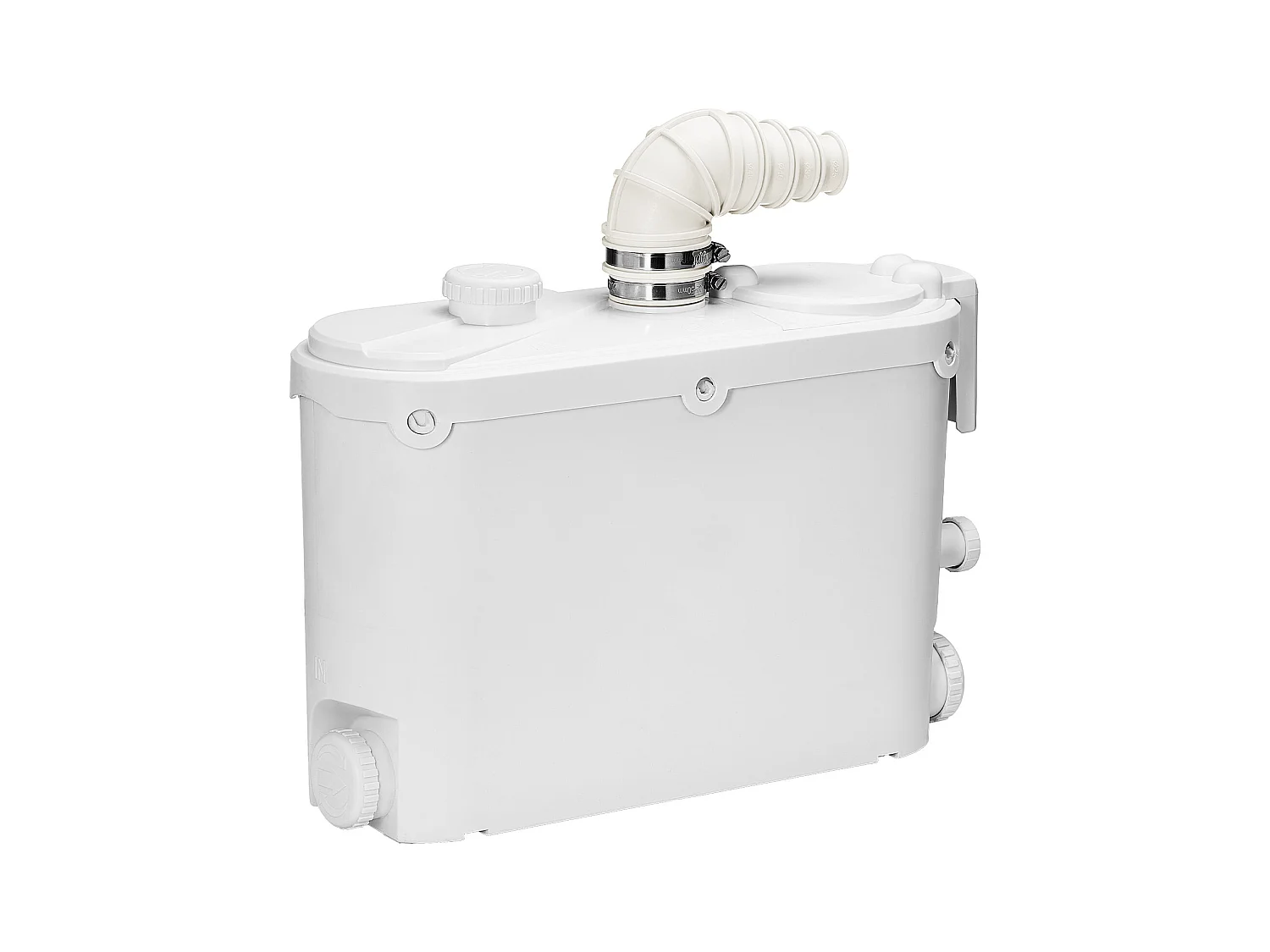 Pompe de Macération pour Évier de Cuisine 500 W, Débit 110 L/min, Hauteur 8 m, Idéale pour Évacuation des Eaux Usées de Cuisine, Sous-Sol, Douche, Évier