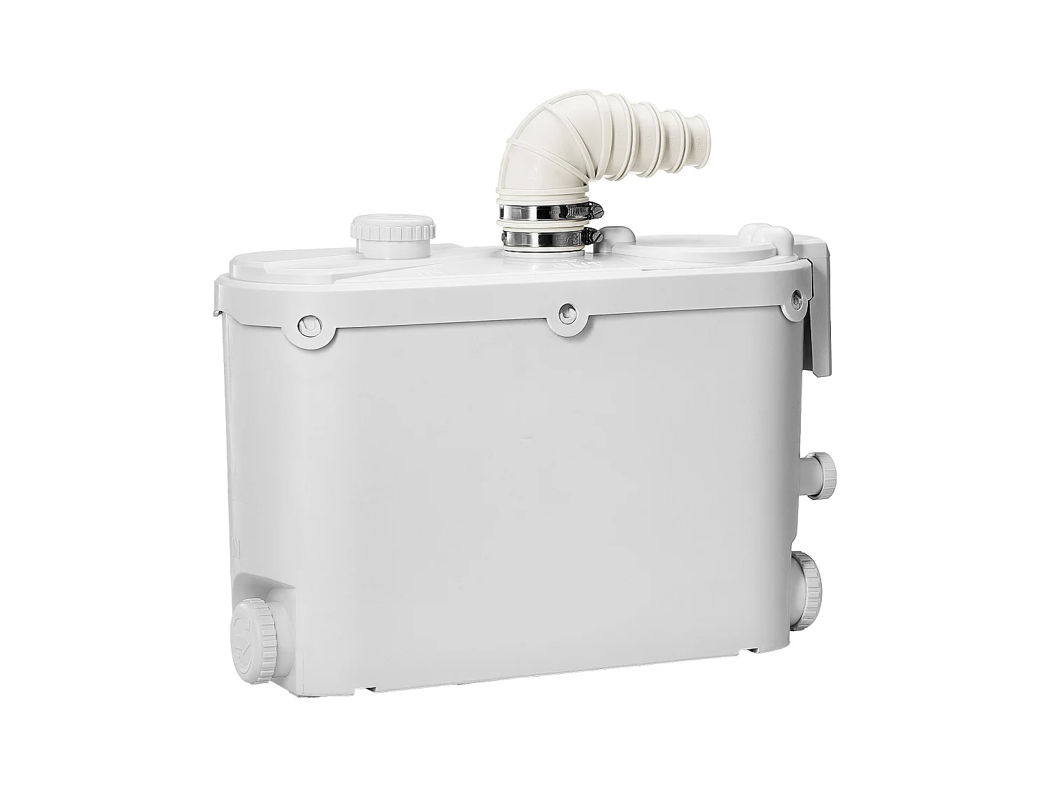 Pompe de Macération pour Évier de Cuisine 500 W, Débit 110 L/min, Hauteur 8 m, Idéale pour Évacuation des Eaux Usées de Cuisine, Sous-Sol, Douche, Évier