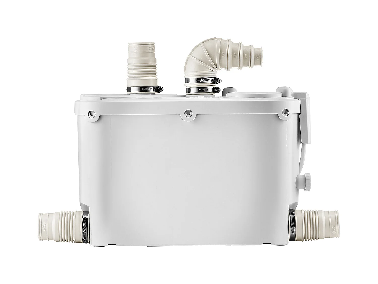 Pompe de Macération pour Évier de Cuisine 500 W, Débit 110 L/min, Hauteur 8 m, Idéale pour Évacuation des Eaux Usées de Cuisine, Sous-Sol, Douche, Évier