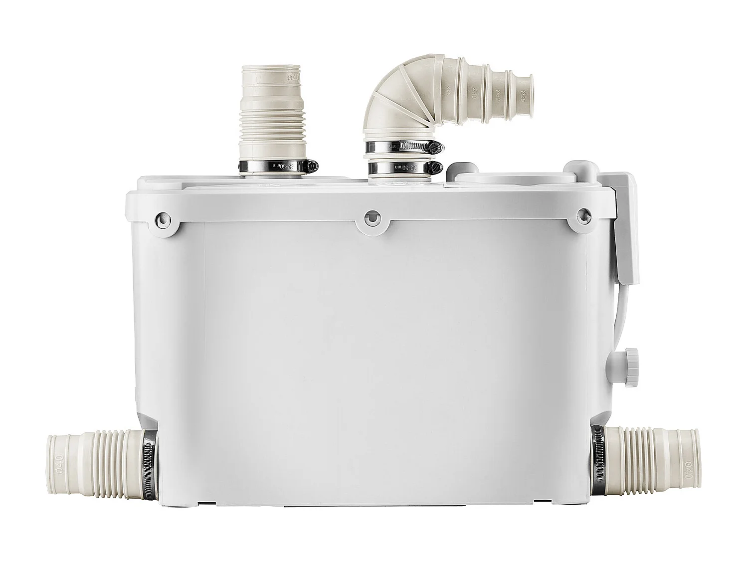 Pompe de Macération pour Évier de Cuisine 500 W, Débit 110 L/min, Hauteur 8 m, Idéale pour Évacuation des Eaux Usées de Cuisine, Sous-Sol, Douche, Évier