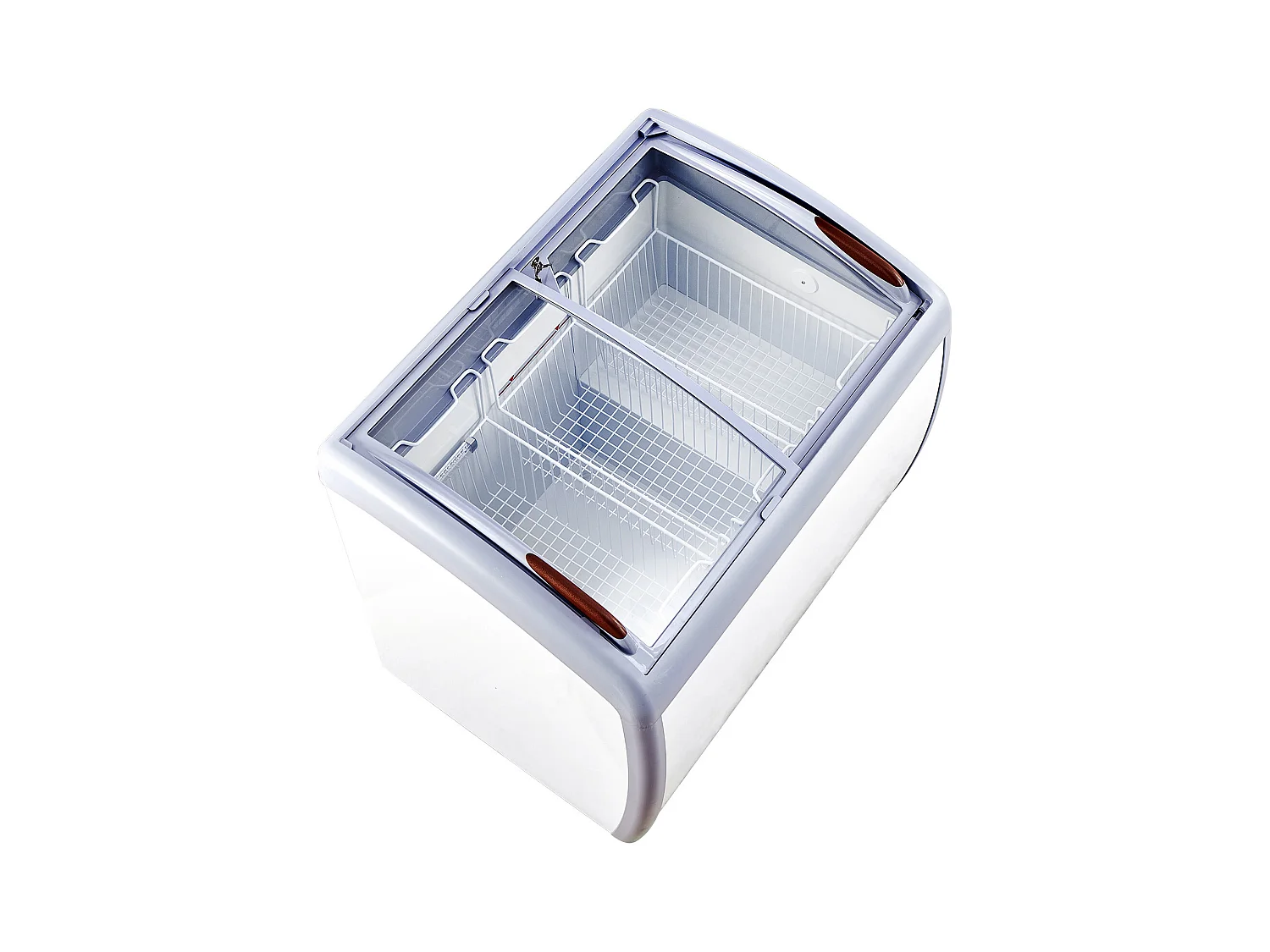 Vitrine Réfrigérée à Crème Glacée SucceBuy Vitrine à Glaces Gelato Commerciale 264L