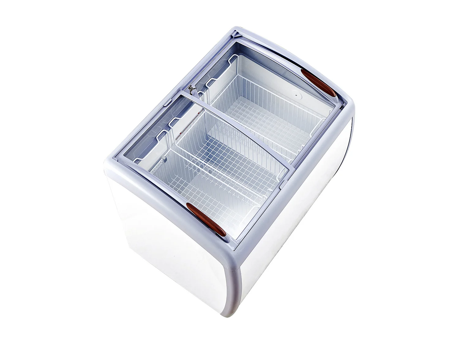 Vitrine Réfrigérée à Crème Glacée SucceBuy Vitrine à Glaces Gelato Commerciale 264L