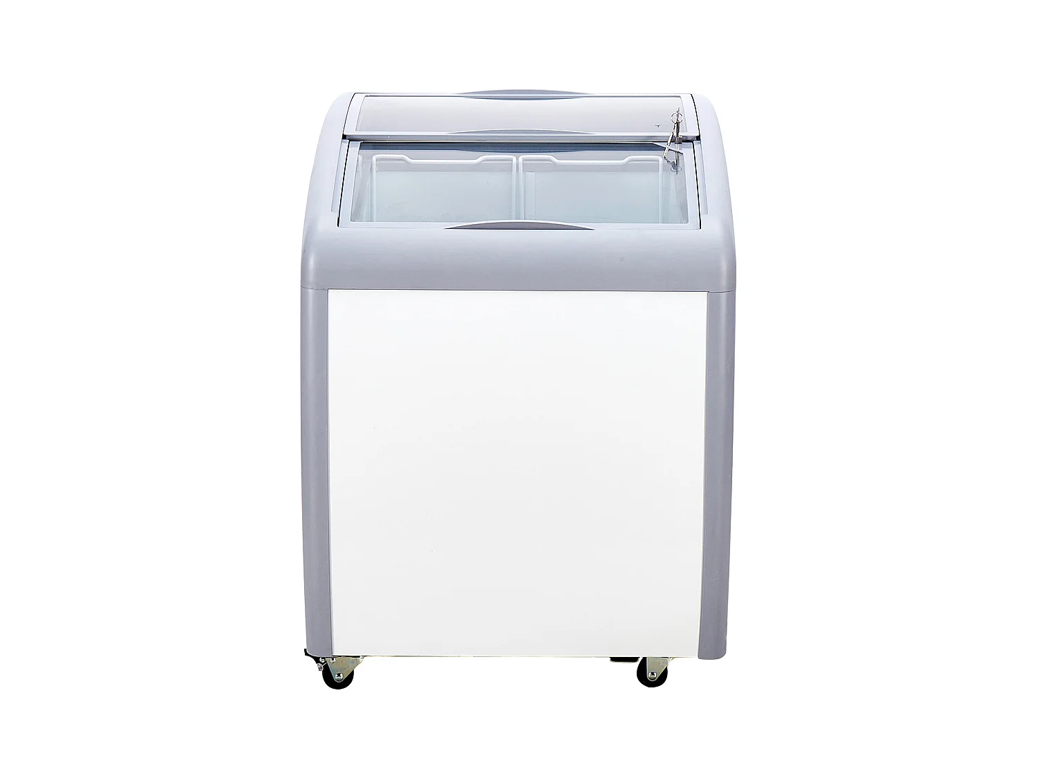 Vitrine Réfrigérée à Crème Glacée SucceBuy Vitrine à Glaces Gelato Commerciale 154L