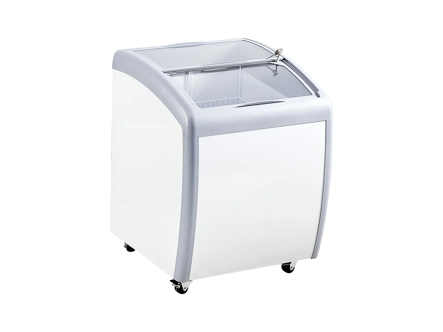 Vitrine Réfrigérée à Crème Glacée SucceBuy Vitrine à Glaces Gelato Commerciale 154L