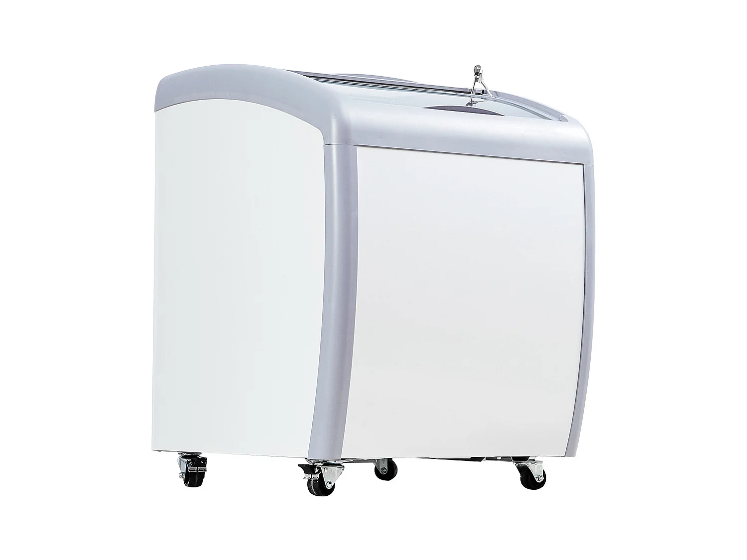 Vitrine Réfrigérée à Crème Glacée SucceBuy Vitrine à Glaces Gelato Commerciale 154L