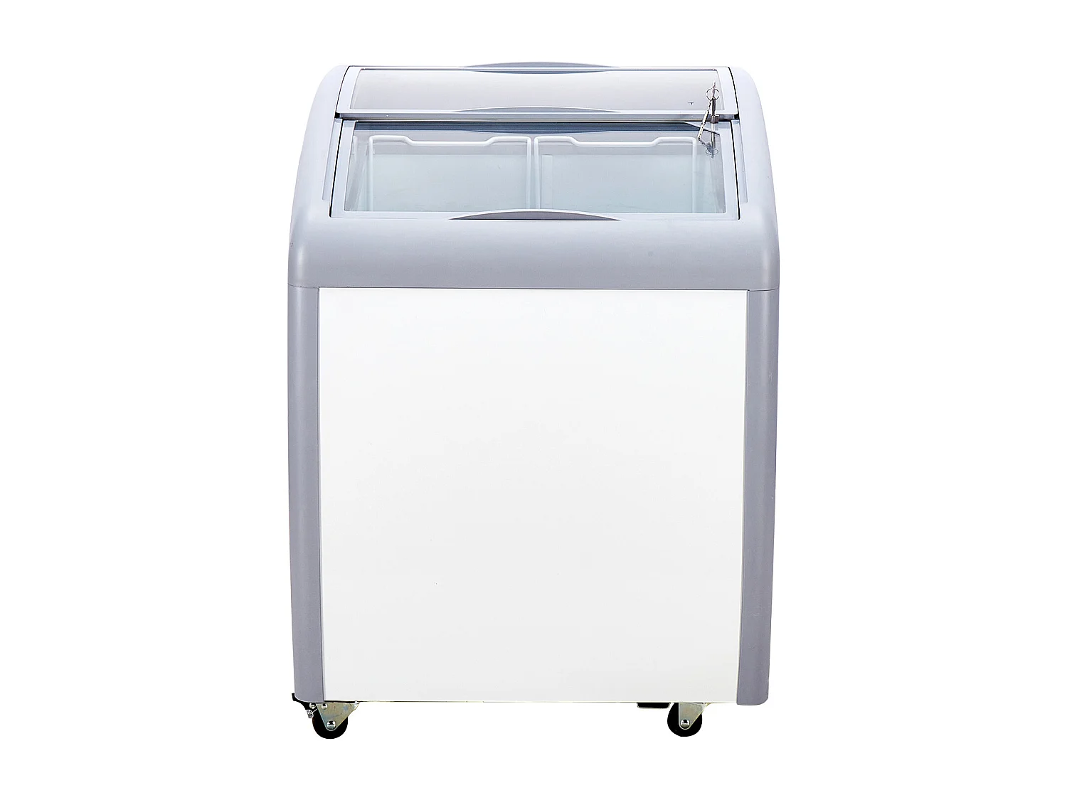 Vitrine Réfrigérée à Crème Glacée SucceBuy Vitrine à Glaces Gelato Commerciale 154L