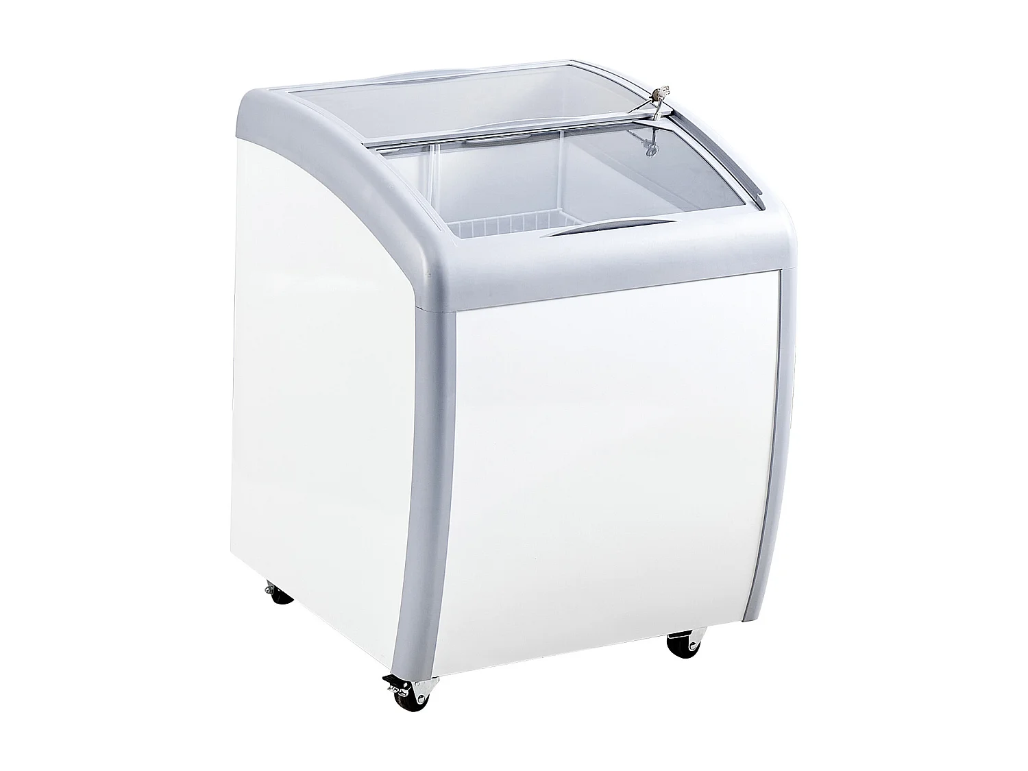 Vitrine Réfrigérée à Crème Glacée SucceBuy Vitrine à Glaces Gelato Commerciale 154L