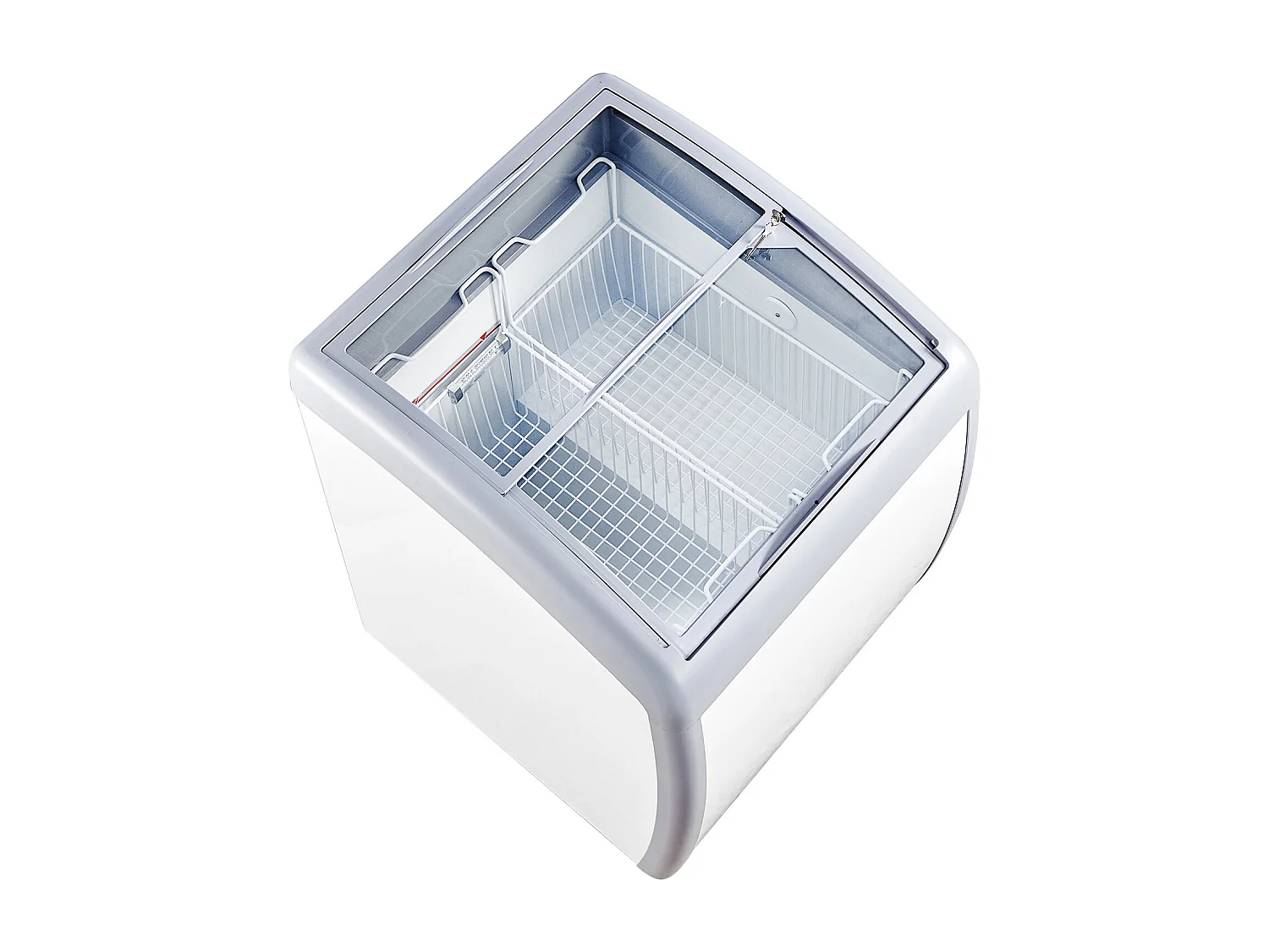 Vitrine Réfrigérée à Crème Glacée SucceBuy Vitrine à Glaces Gelato Commerciale 154L