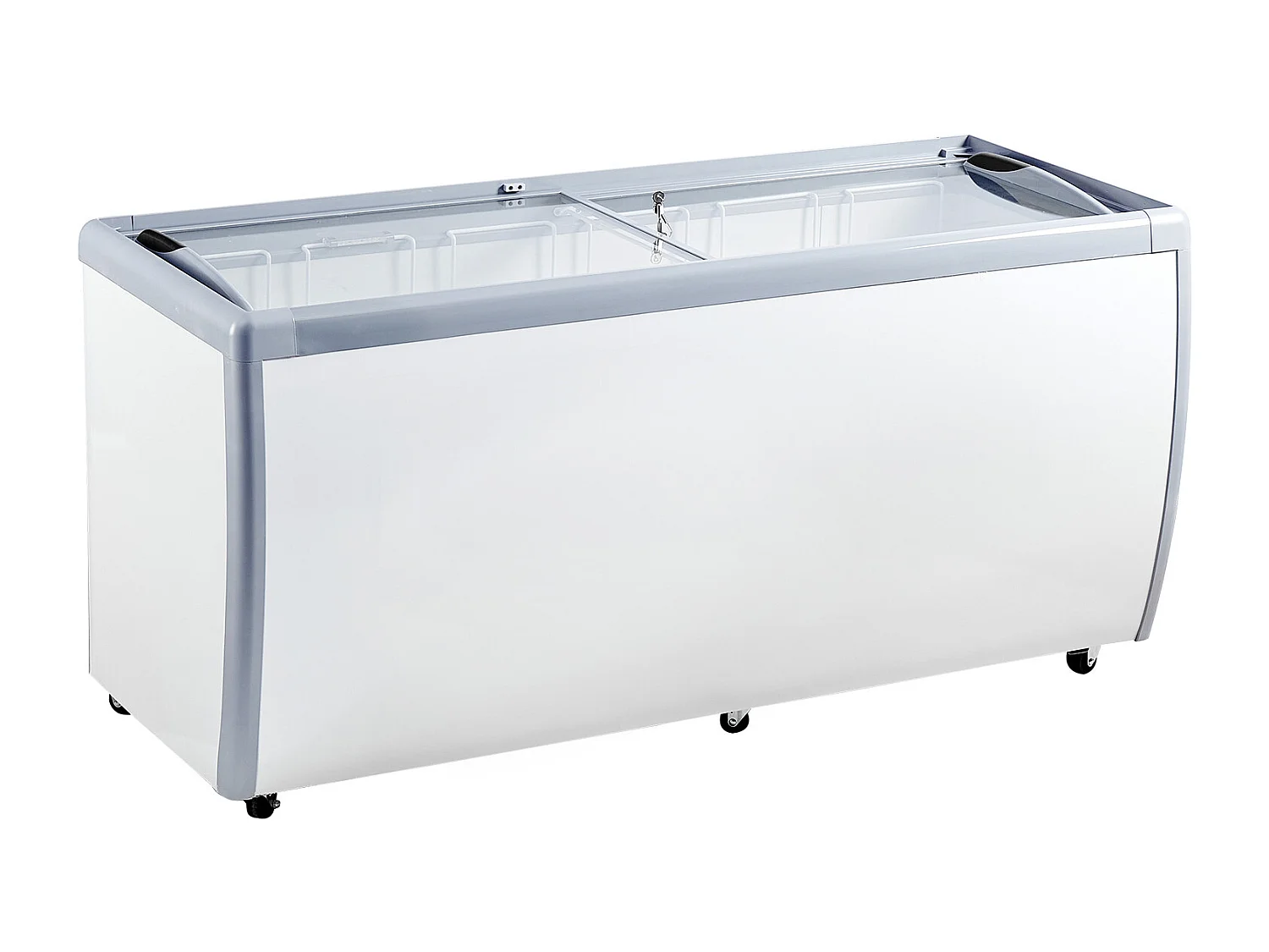 Vitrine Réfrigérée à Crème Glacée SucceBuy Vitrine à Glaces Gelato Commerciale 370L