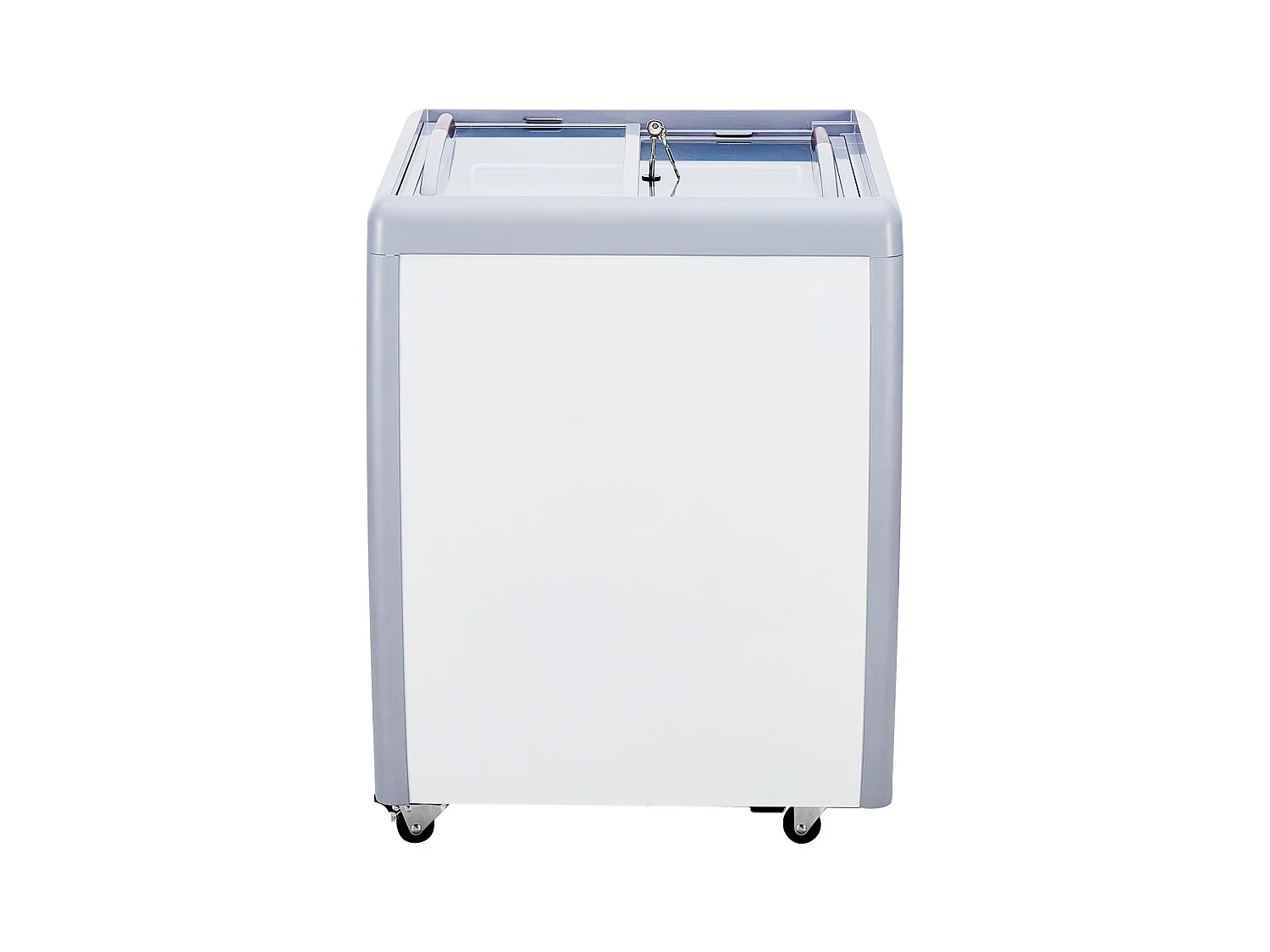 Vitrine Réfrigérée à Crème Glacée SucceBuy Vitrine à Glaces Gelato Commerciale 158L