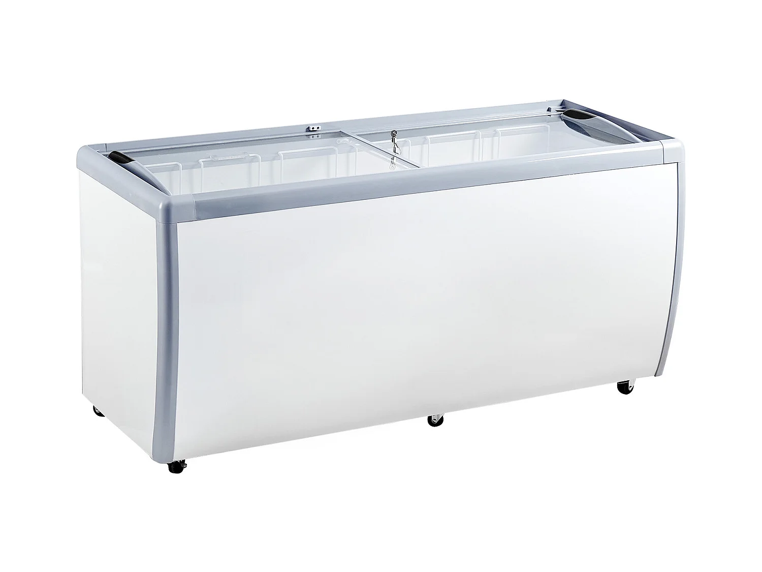 Vitrine Réfrigérée à Crème Glacée SucceBuy Vitrine à Glaces Gelato Commerciale 567L