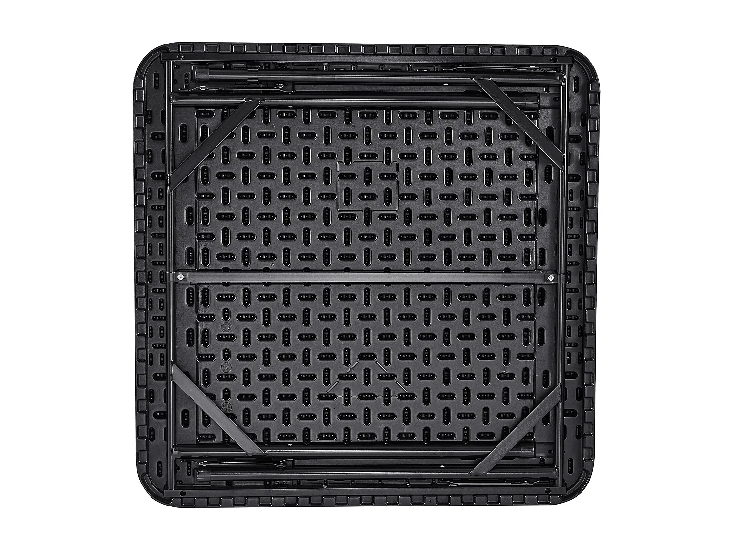 Table de Mahjong Pliable SucceBuy pour 4 Joueurs, Table à Cartes et 4 Porte-Gobelets avec Plateaux à Jetons, Noir