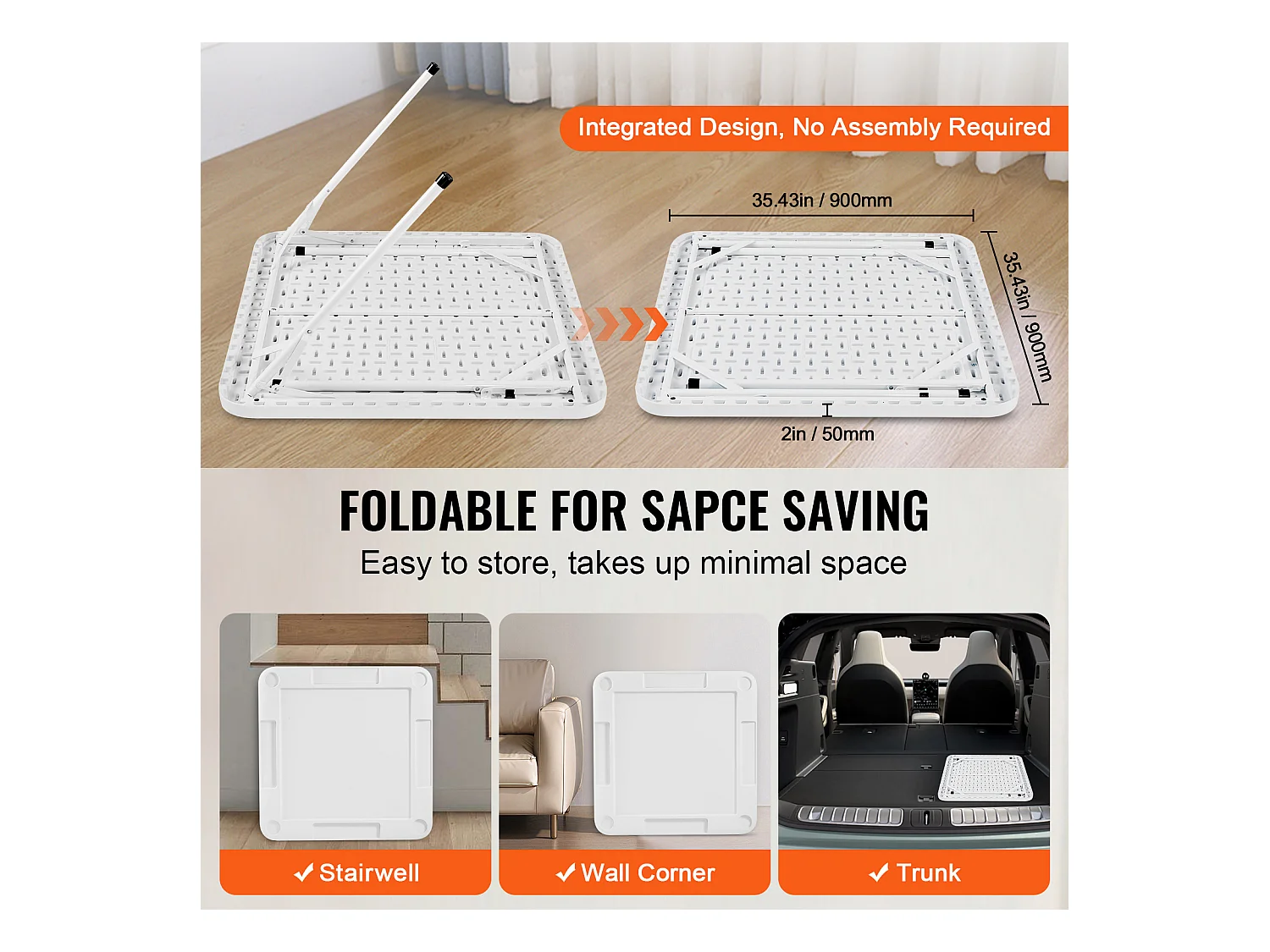 Table de Mahjong SucceBuy pour 4 Joueurs, Table à Cartes Pliable et Tapis de Table, Porte-Gobelet, Plateau à Jetons