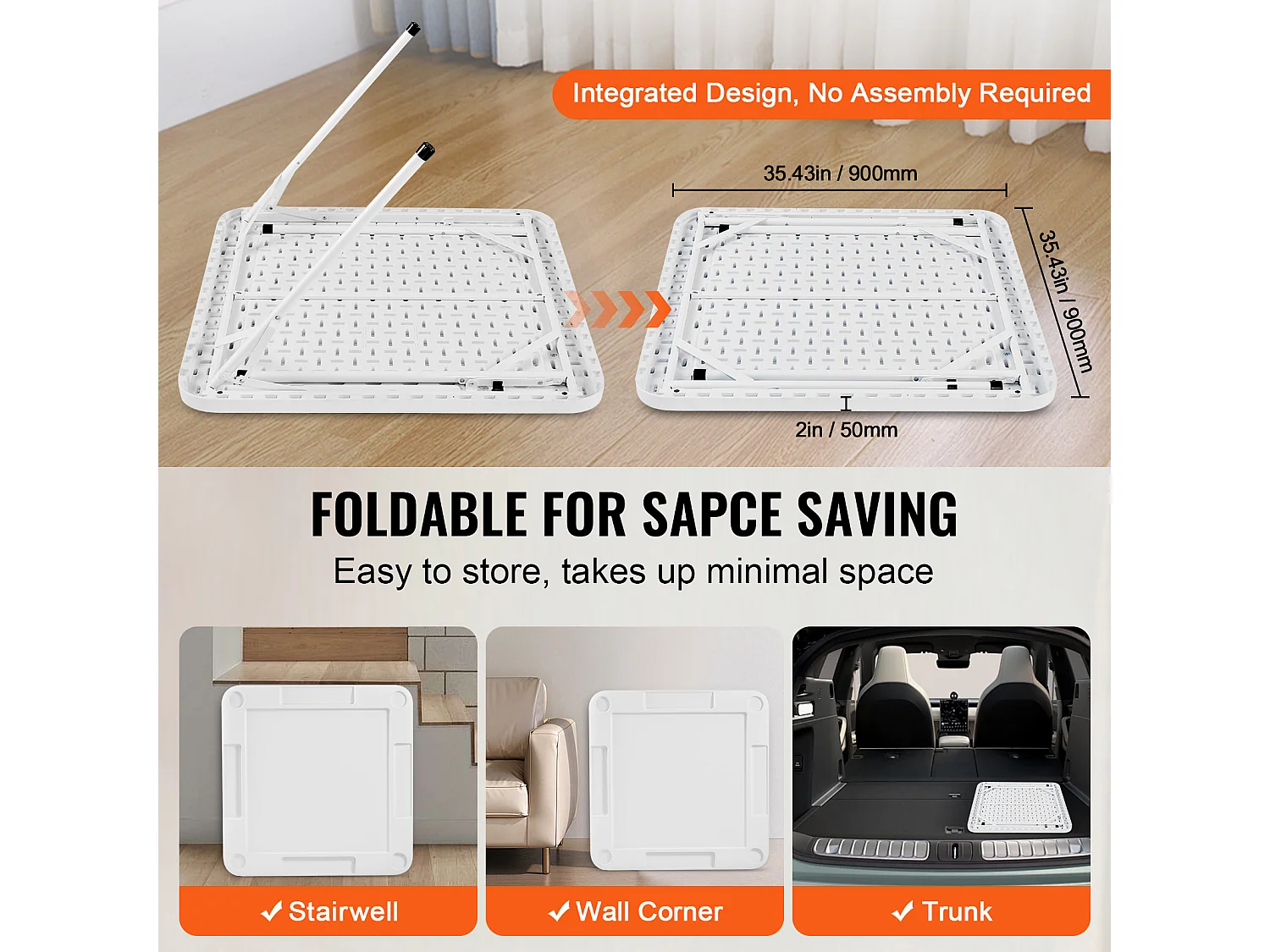 Table de Mahjong SucceBuy pour 4 Joueurs, Table à Cartes Pliable et Tapis de Table, Porte-Gobelet, Plateau à Jetons