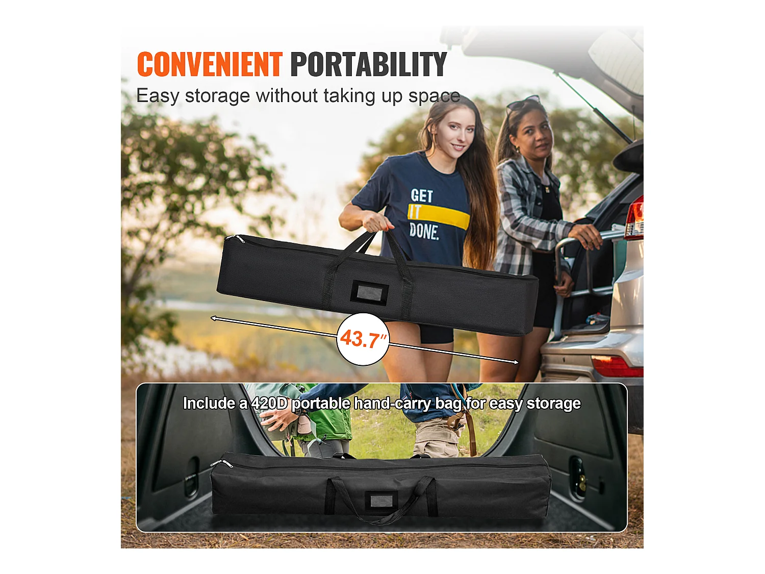 Écran de Cinéma d'Extérieur SucceBuy avec Support - 381cm, 16:9 HD 4K Portable pour l'Intérieur et l'Extérieur Cinéma à Domicile Jeux Bureau