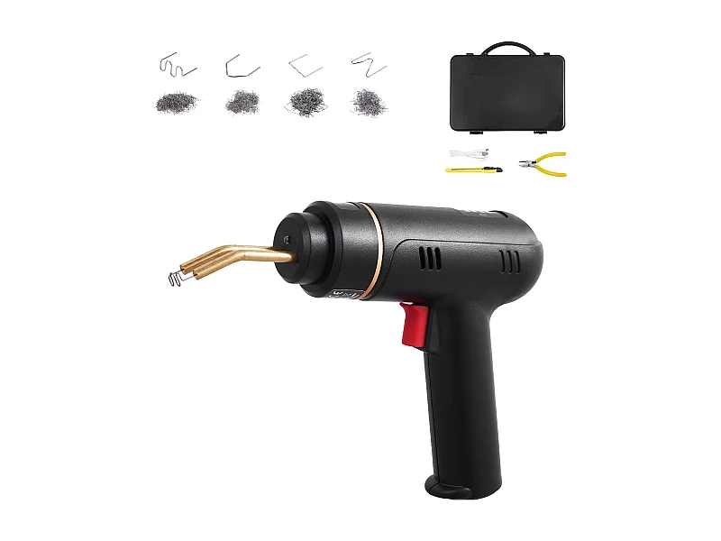 Pistolet de Soudage, SucceBuy Kit de Pistolet de Soudage Plastique Sans Fil 120 W avec 400 Agrafes pour Réparation