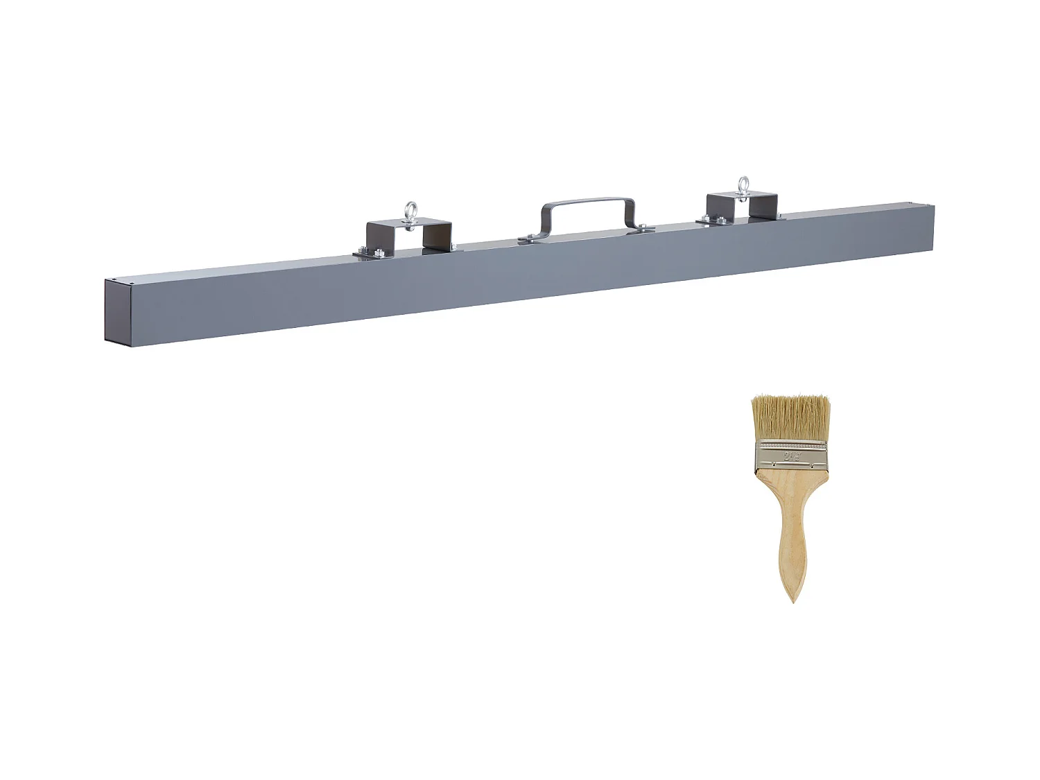 Balayeuse Magnétique, SucceBuy Balayeuse Magnétique de 213 cm, Capacité de Levage de 54,4 kg, Accessoire pour Chariot Élévateur, Utilisation Extérieure