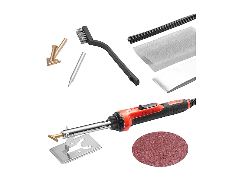 Pistolet de Soudage, SucceBuy Kit de Soudage Plastique 60 W/100 W avec 3 Embouts et 20 Tiges