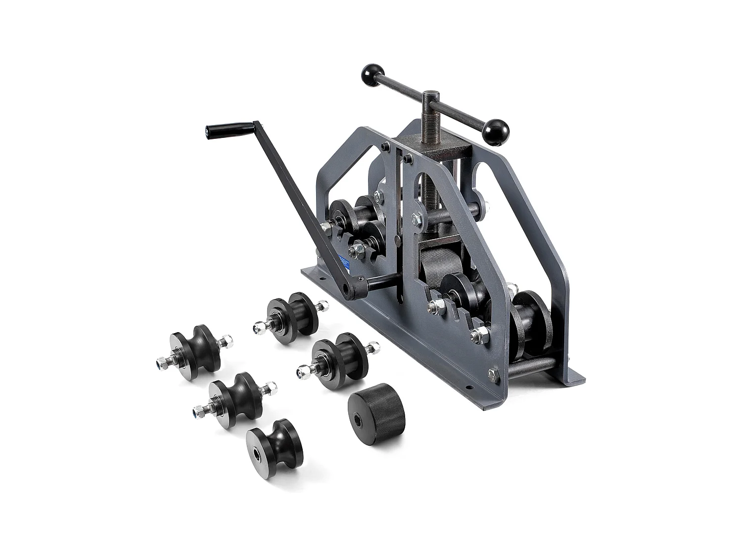 Cintreuse Manuelle de Tubes SucceBuy 10-13mm, Cintreuse à Rouleaux pour Tubes Manuelle avec 6 Matrices