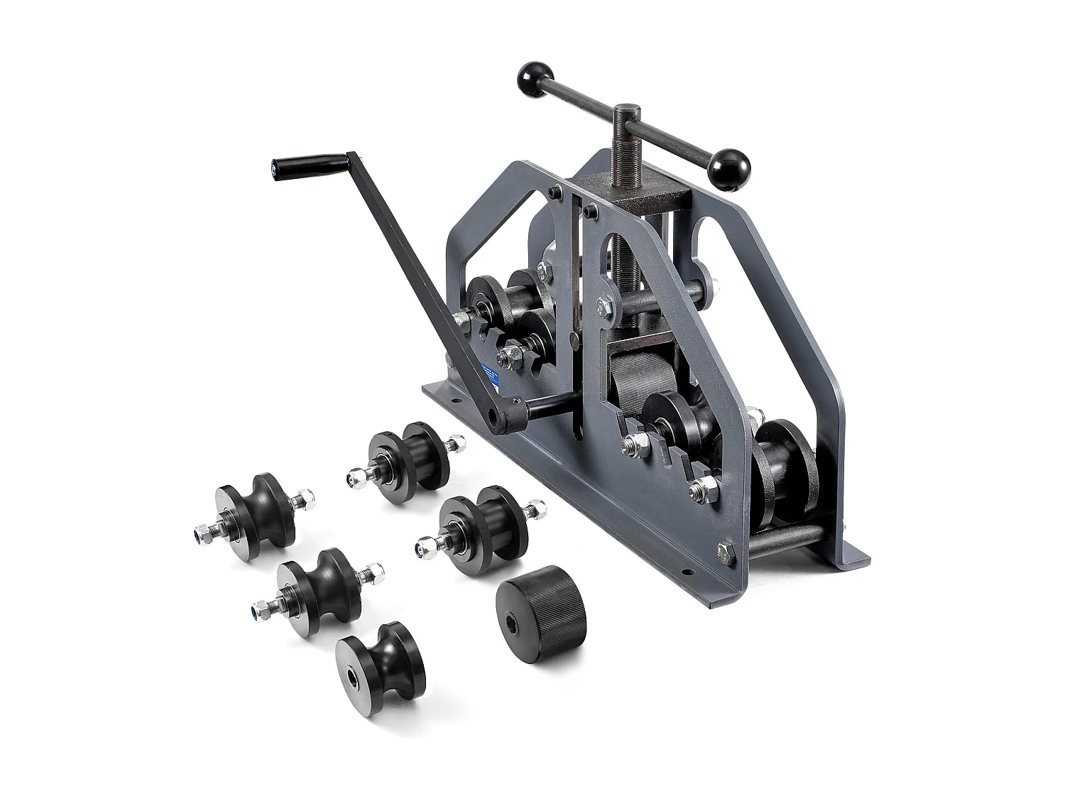 Cintreuse Manuelle de Tubes SucceBuy 10-13mm, Cintreuse à Rouleaux pour Tubes Manuelle avec 6 Matrices