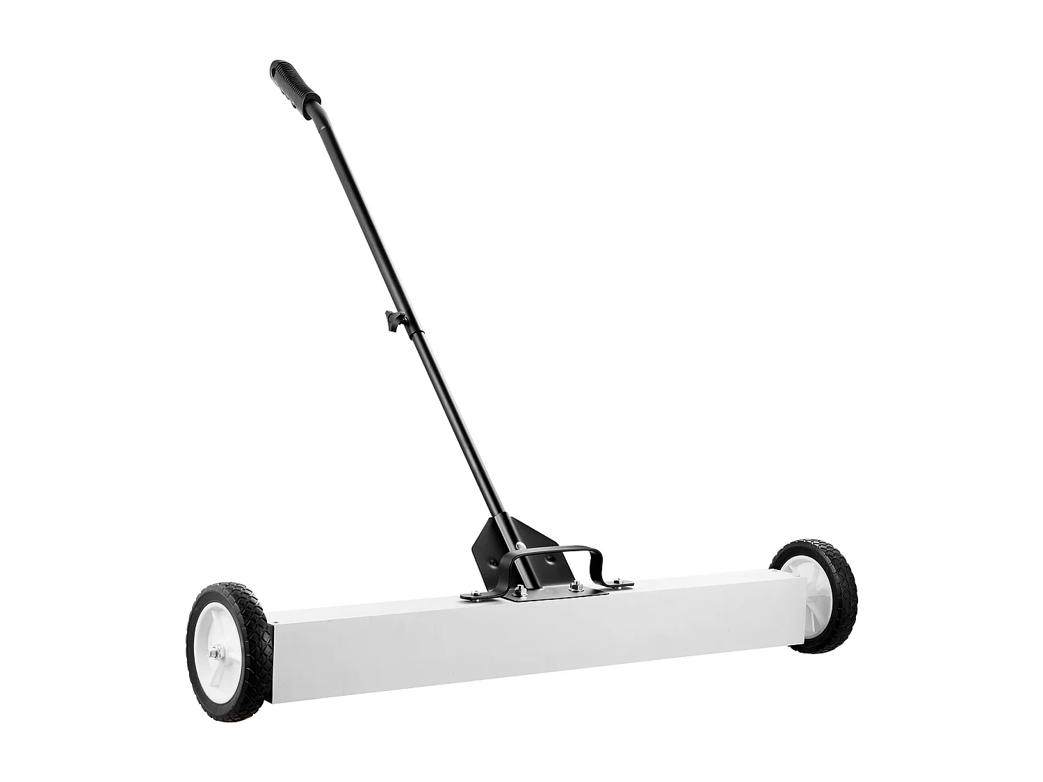 Balayeuse Magnétique, SucceBuy Balayeuse Magnétique de 91 cm avec Roues, Outil de Ramassage Télescopique