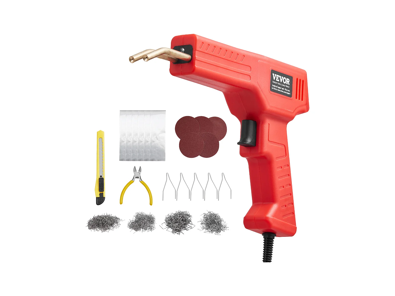 Pistolet de Soudage, SucceBuy Pistolet de Soudage Plastique 100 W avec 800 Agrafes