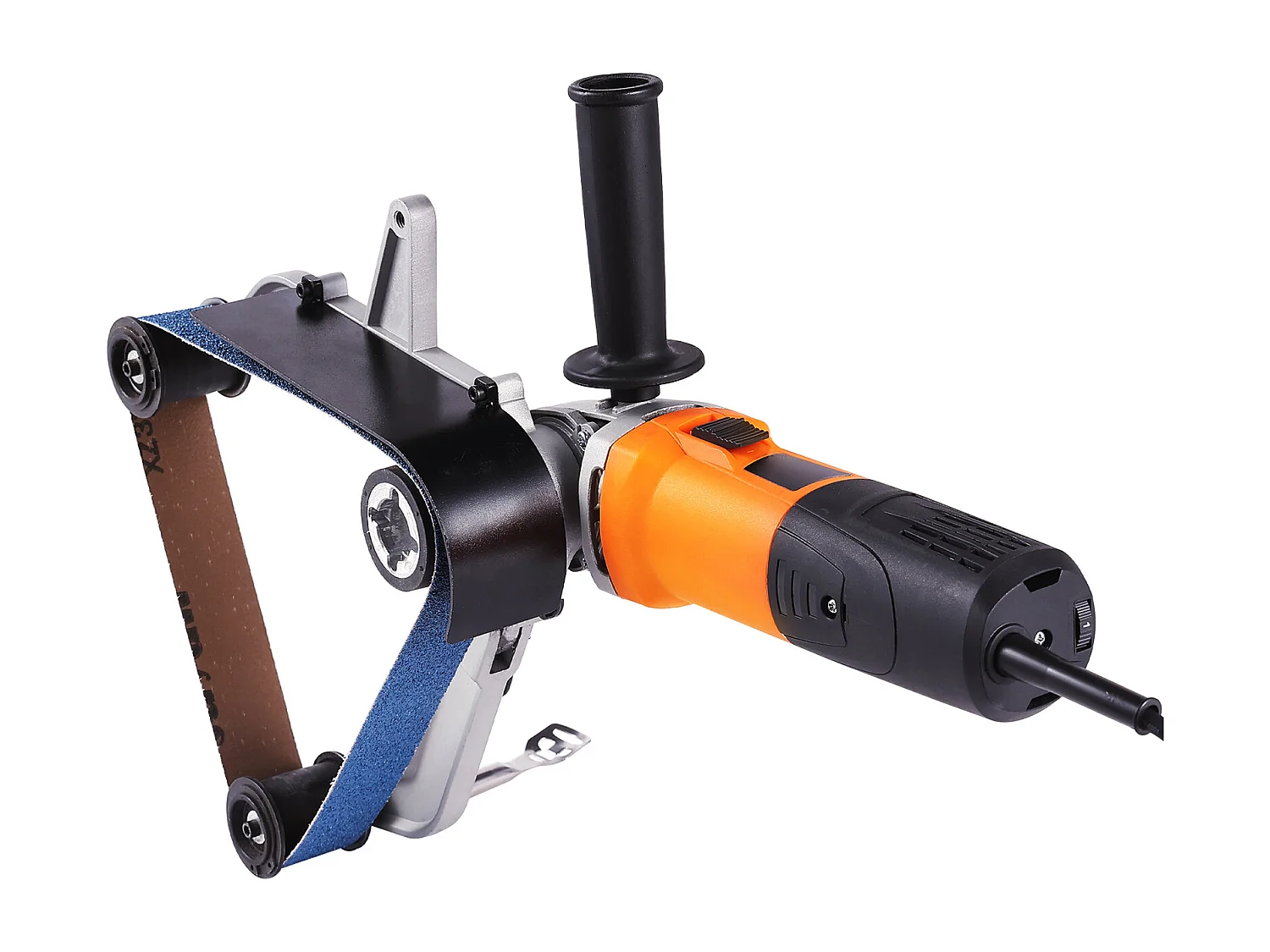 Bändernetzschleifer für Rohre und Leitungen SucceBuy, 1300 W, 6 Geschwindigkeiten, Enthält 50 Schleifbänder