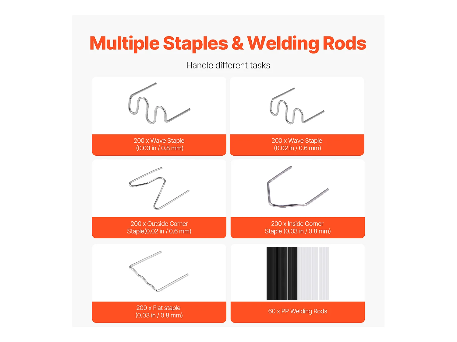 Pistolet de Soudage, SucceBuy Kit de Soudage Plastique Pistolet de Soudage Plastique 100 W et Fer 1 000 Agrafes et 60 Tiges