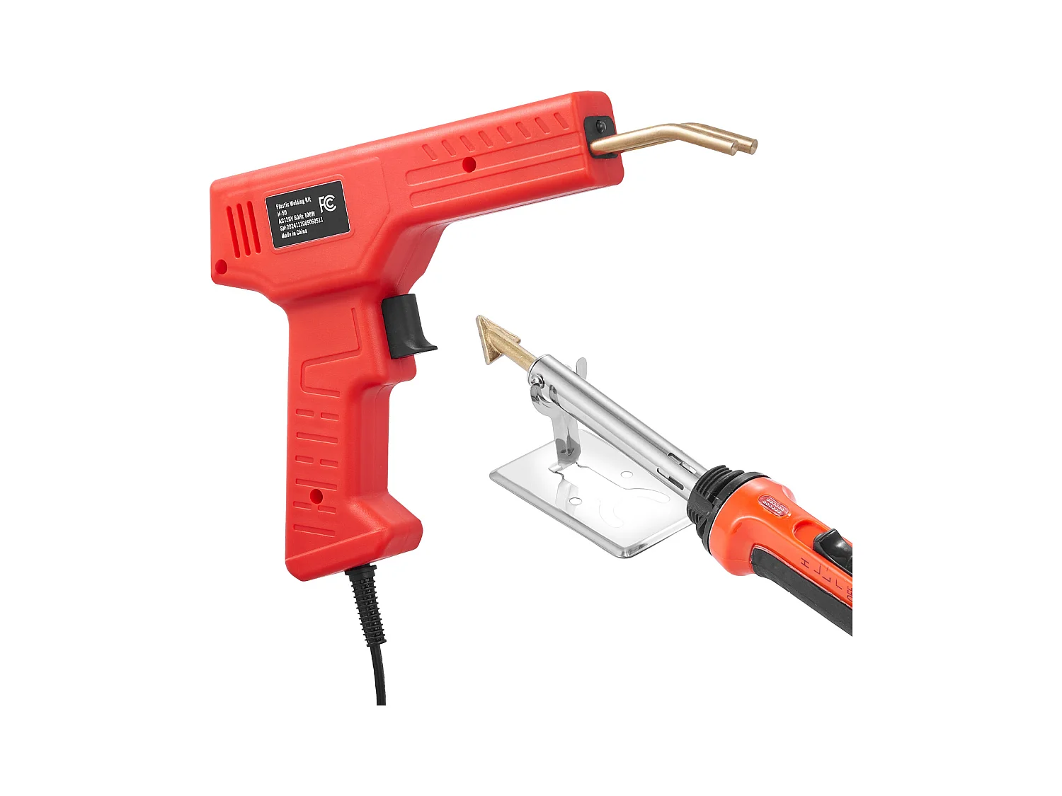 Pistolet de Soudage, SucceBuy Kit de Soudage Plastique Pistolet de Soudage Plastique 100 W et Fer 1 000 Agrafes et 60 Tiges