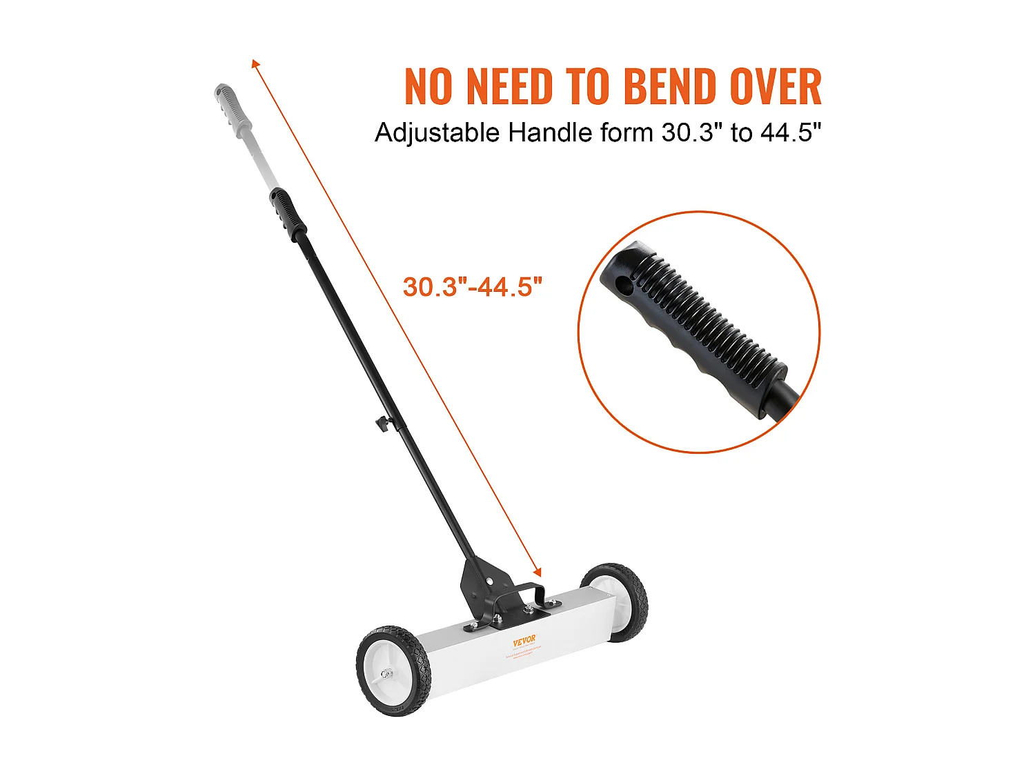 Balayeuse Magnétique, SucceBuy Outil de Ramassage Magnétique Télescopique de 22,6 kg pour Vis et Métaux