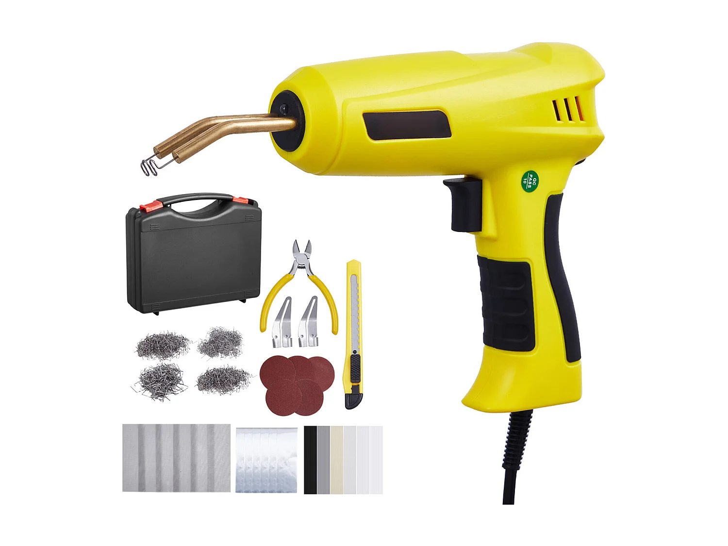 Pistolet de Soudage, SucceBuy Kit de Soudeuse Plastique 220 W avec 800 Agrafes et 56 Tiges